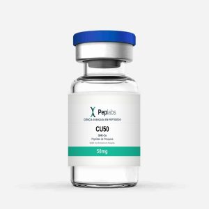 GHK-Cu 50 mg — frasco Peplabs para pesquisa laboratorial